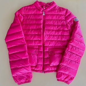 Moncler Girl's Lans Down Fill Jacket